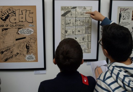 Ao redor de mil catrocentas persoas visitaron a exposición “Francisco Ibáñez, El Mago del Humor” no Museo do Humor en Fene